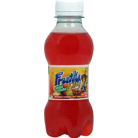 Fruity King Mini Soda, Fruit Punch (5.75 fl oz) Delivery or Pickup Near Me - Instacart