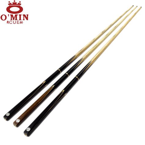 OMIN Enlighten snooker cues 10mm cue tip Ash wood handmade billiard pool cue stick brands ...