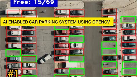 AI ENABLED CAR PARKING SYSTEM USING OPENCV - YouTube