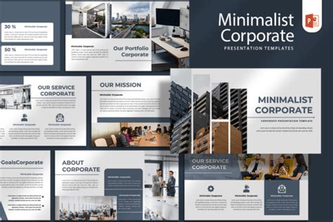 Minimalist Corporate - PowerPoint Graphic by qrdesignstd · Creative Fabrica