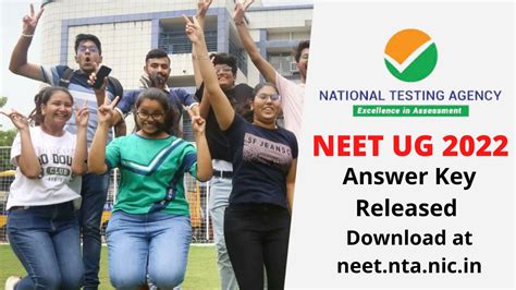 NEET UG Answer Key 2022: Check Direct NTA Answer Key Download Link At Neet.nta.nic.in ...