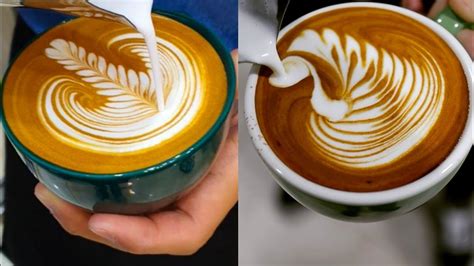 Amazing Cappuccino Latte Art Skills 2020 ep.15 - Coffee Daily Tips