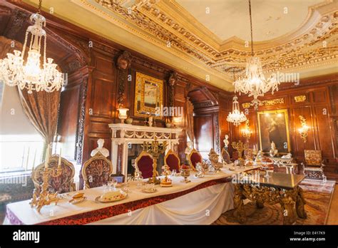 England, Warwickshire, Warwick, Warwick Castle, Interior Display Stock Photo, Royalty Free Image ...