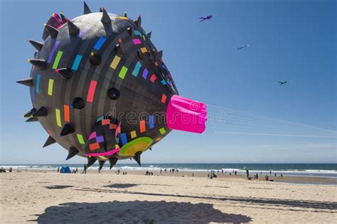 Annual Kite Festival in Lincoln City Oregon Editorial Stock Image - Image of outdoors, string ...