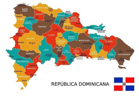 Mapa de República Dominicana - datos interesantes e información sobre ...