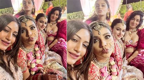 Mansi Srivastava-Kapil Tejwani wedding: Ishqbaaaz's Surbhi Chandna ...