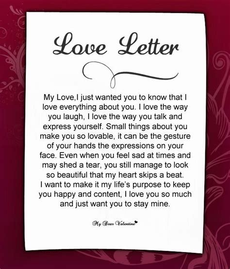 Letter to My Husband Beautiful Love Letters for Her 18 | Romantic love letters, Love letter to ...