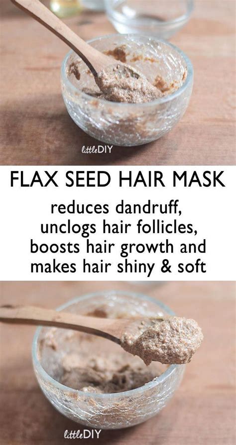 FLAX SEED HAIR MASK FOR FASTER HAIR GROWTH #hairloss #hairlossremedy # ...