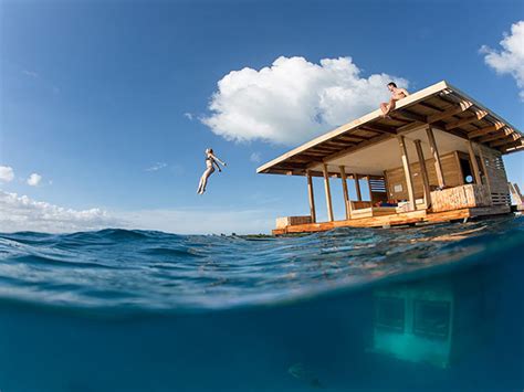 Discover This Private Undersea Room At The Manta Resort - TripsToDiscover.com