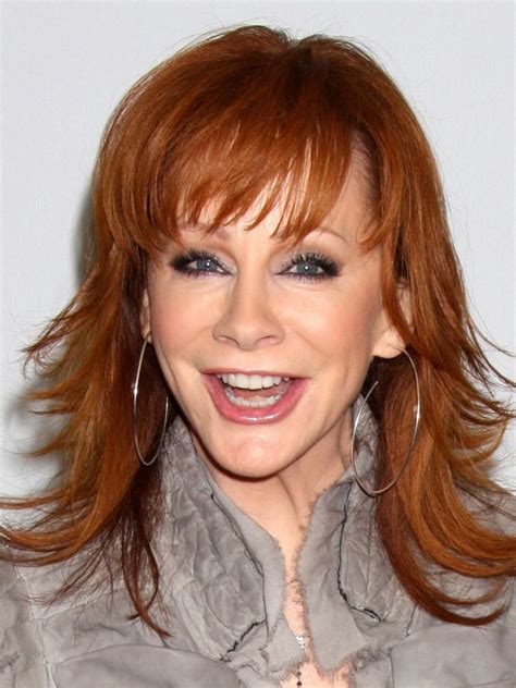 Reba McEntire's Long Chiseled Red Hair Wig - Rewigs.com