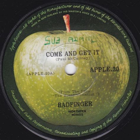 Badfinger - Come And Get It (1969, Vinyl) | Discogs