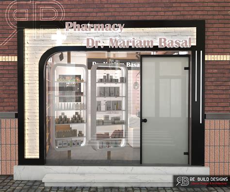 Pharmacy interior design on Behance