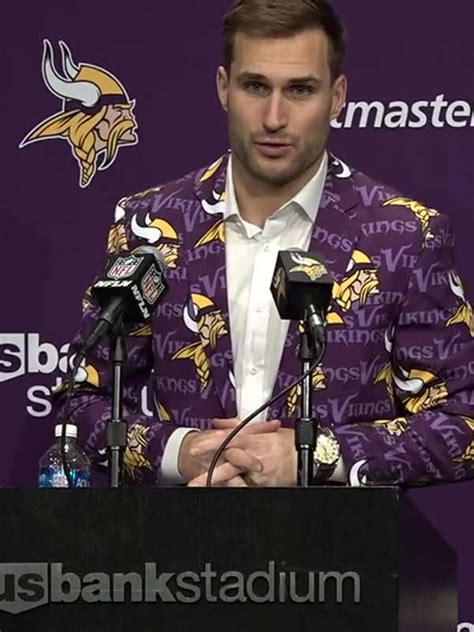 Kirk Cousins Minnesota Vikings Blazer - New American Jackets