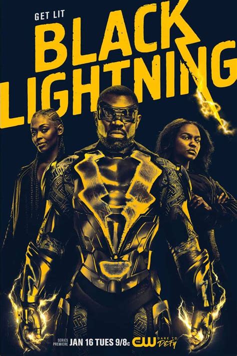 BLACK LIGHTNING Season 1 Poster Key Art | SEAT42F