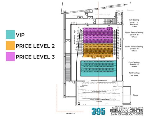 Eisemann Center Seating Chart