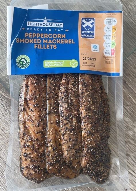 Peppercorn smoked mackerel fillets - Lidl