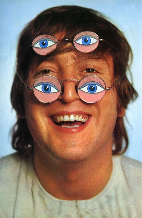 John Lennon with Kaleidoscope Glasses, 1965 | San Francisco Art Exchange