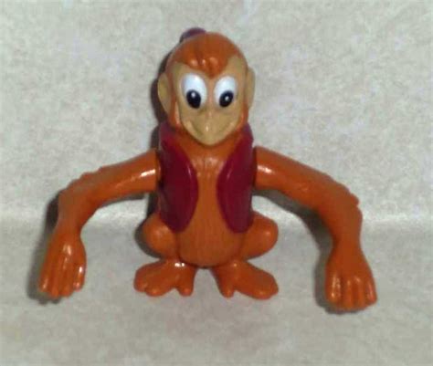 Burger King 1992 Disney's Aladdin Abu the Monkey Kids Meal Toy Loose Used