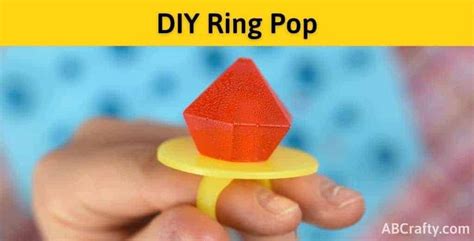 Ring Pops - Make homemade ring pops 2 ways: in minutes or from scratch