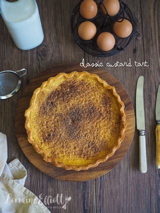 BEST Custard Tart With Nutmeg