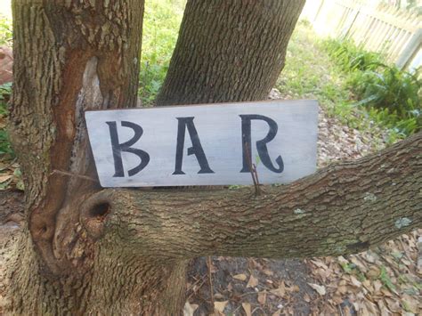 BAR Rustic Wood Bar Sign | Etsy in 2020 | Rustic wood, Wood bars, Wood wedding signs rustic