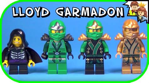 LEGO Ninjago Green Ninja Lloyd Garmadon Collection - BrickQueen - YouTube