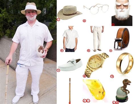 John Hammond (Jurassic Park) Costume for Cosplay & Halloween | Jurassic park costume, Woman ...