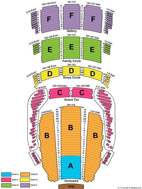 Heinz Hall Seating Chart | Heinz Hall Event Tickets & Schedule