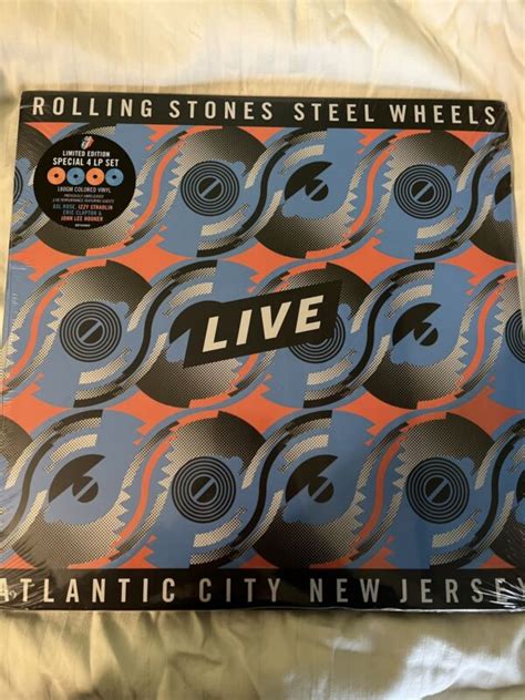 Stones Collector on Twitter: "Steel Wheels Live From Atlantic City Nj 1989 colored vinyl 4 lp ...