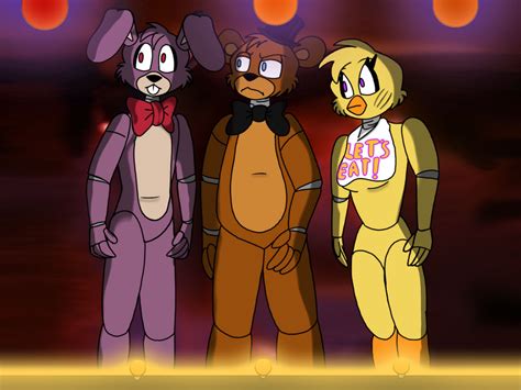 FNAF Movie- Freddy, Bonnie, Chica (Tony Crynight) by DanielArtProductions on DeviantArt