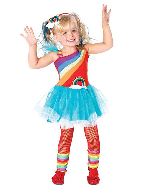 Rainbow Girl Child Costume - maskworld.com