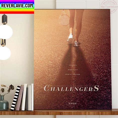 Challengers 2023 Movie Poster Starring Zendaya Home Decor Poster Canvas ...