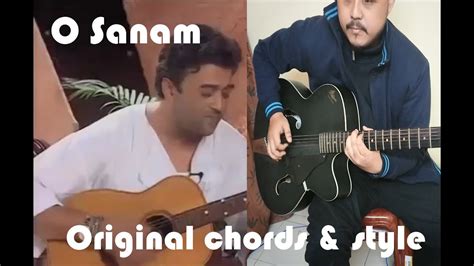 O Sanam (Lucky Ali) Guitar Tutorial - Original Chords & Style - YouTube