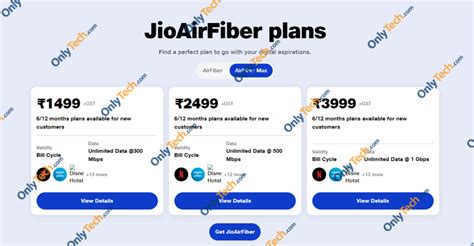 Jio AirFiber plans revealed ahead of launch