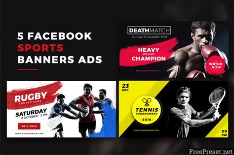 Facebook Sports Banners [PSD]