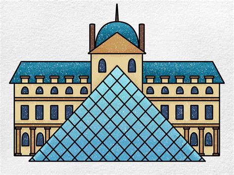 Louvre Drawing