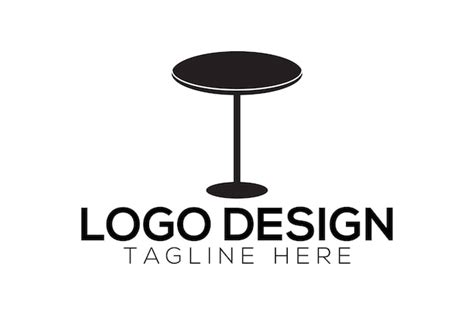 Premium Vector | Table logo vector