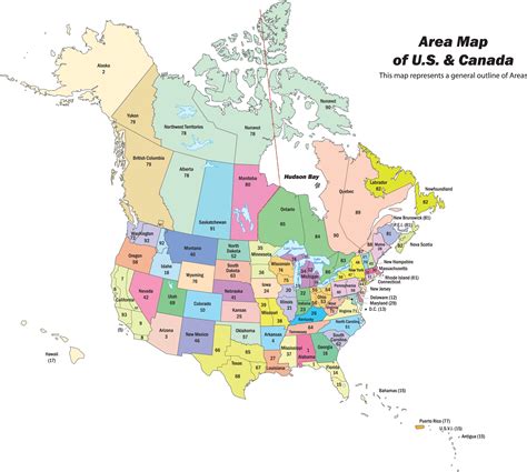 Map Of USA And Canada - Printable Maps Online