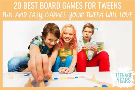 20 Best Board Games For Tweens