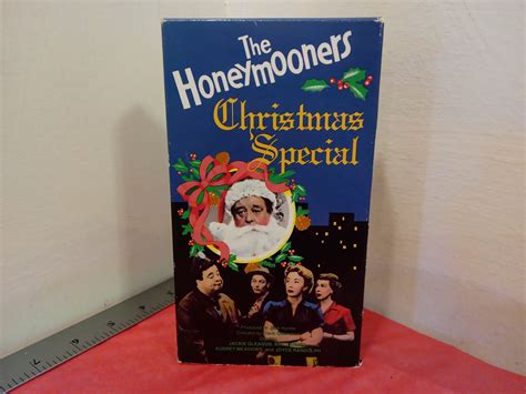 Vintage VHS Movie Tape, The Honeymooners Christmas Special, Jackie Gleason, 1989~