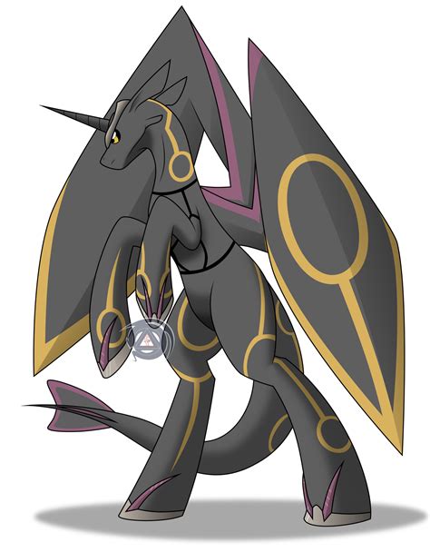 Shiny Rayquaza by EternaNyx-Art on DeviantArt