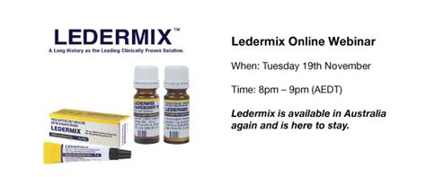 Ledermix Paste and Ledermix Cement – The Dental Review