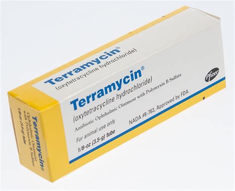 Terramycin® Ophthalmic Ointment, 0.125 oz | Santa Cruz Animal Health