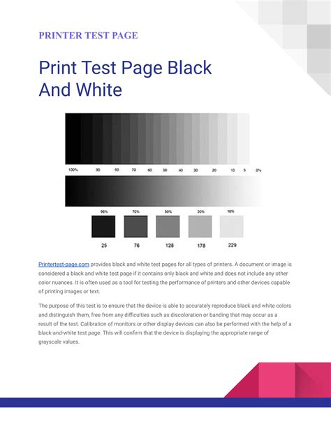 Black and White Printer Test Pages by printertestpage - Issuu