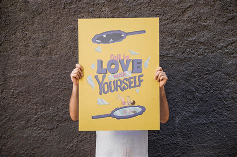 Fall in love with yourself on Behance