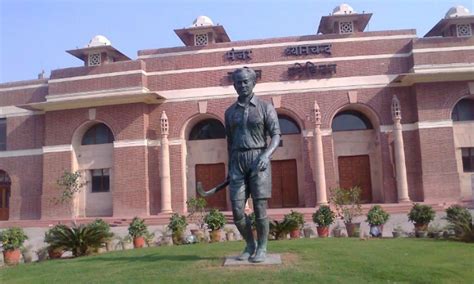 Statues of hockey legend Dhyan Chand in various Indian cities