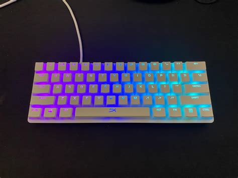 Razer Huntsman Mini (white) with HyperX Pudding key caps (white) : r/MechanicalKeyboards