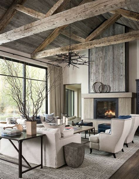 Modern Farmhouse Living Room with slipcovered sofa #farmhousestyle ...