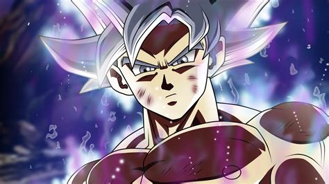 Download wallpaper 2560x1440 blue ultra instinct, goku, dragon ball, art, dual wide 16:9 ...