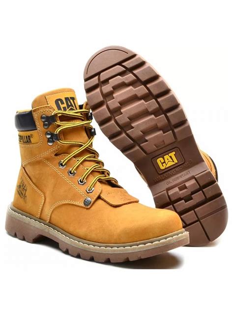 Bota Caterpillar Men´s Original Coturno Amarelo Mostarda | Secret Outlet